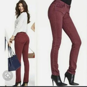 CAbi Women's Burgundy Jeans